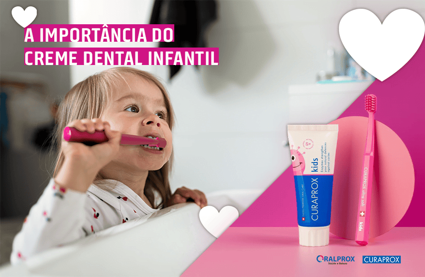 A importância do creme dental infantil 